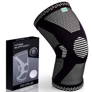 Наколінник Еластичний ANRI.E. KS-002 Компресійний (Чорний, 1 шт) Наколінник Еластичний ANRI.E. KS-002 Компресійний (Чорний, 1 шт)