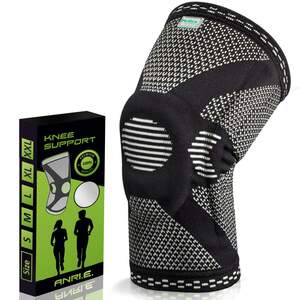 Наколінник Посилений Еластичний ANRI.E. KS-001 (Чорно-Сірий, 1 шт) Наколінник Посилений Еластичний ANRI.E. KS-001 (Чорно-Сірий, 1 шт)