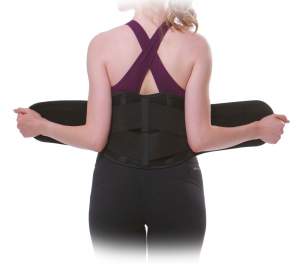 Бандаж для поясниці ANRI.E. BS-001 з Ребрами Жорсткості (Чорний) Бандаж для поясниці ANRI.E. BS-001 з Ребрами Жорсткості (Чорний)