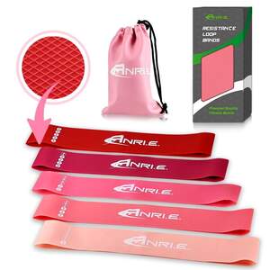 Резинки для Фитнеса ANRI.E. (5 шт) Латексные